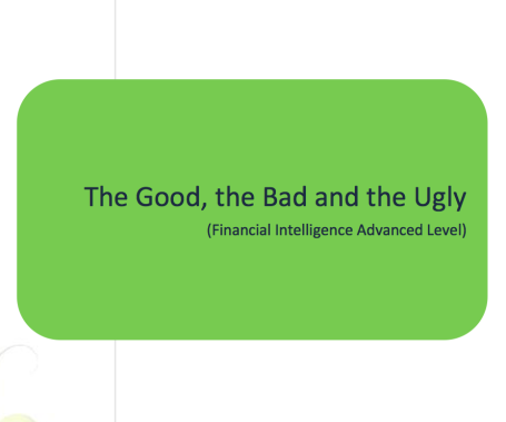 L2G Workbook - The Good, the Bad and the Ugly
